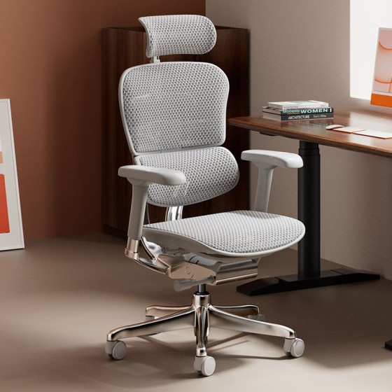 保友金豪E2代全网透气电脑椅人体工学办公椅老板护腰电竞椅子联友